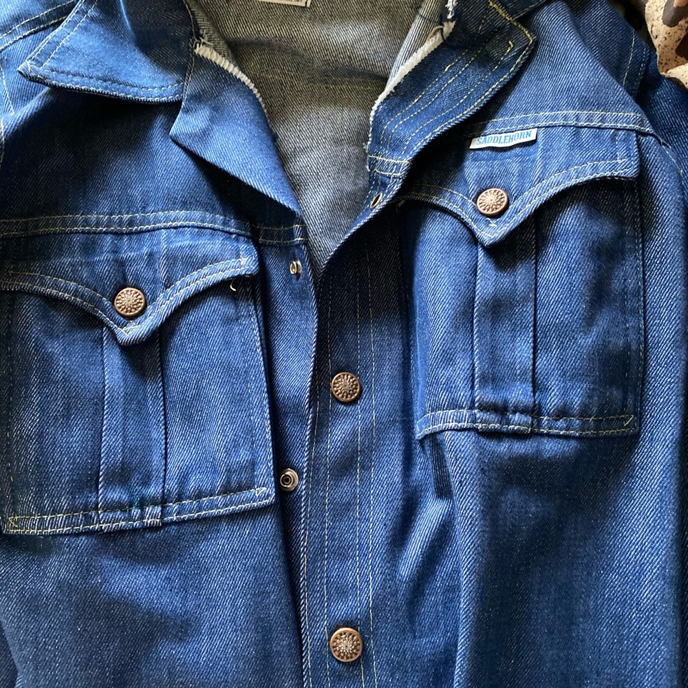 A jean jacket